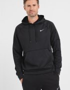 Nike Фитнес худи Therma с ръкави реглан Черен