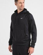 Nike Фитнес худи Therma с ръкави реглан Черен