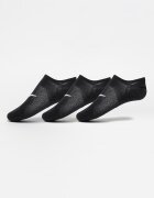 Nike Фитнес изрязани фитнес чорапи Everyday Plus - 3 чифта Черен/Мръснобял