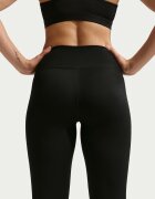 Nike Фитнес клин с висока талия Черен/Избеляло черно