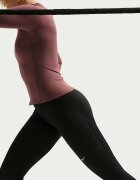 Nike Фитнес клин с висока талия Черен/Избеляло черно