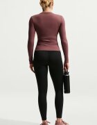 Nike Фитнес клин с висока талия Черен/Избеляло черно