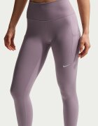 Nike Фитнес клин с висока талия Прашен люляк