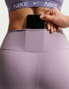 Nike Фитнес клин с висока талия Прашен люляк