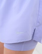 Nike Фитнес шорти One с Dri Fit Лилав