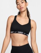 Nike Фитнес сутиен Indy с Dri-FIT с висока степен на поддръжка Черен/Избеляло черно
