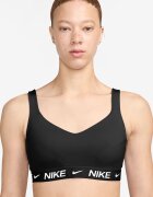 Nike Фитнес сутиен Indy с Dri-FIT с висока степен на поддръжка Черен/Избеляло черно