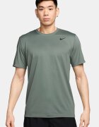 Nike Фитнес тениска Legend с овално деколте Зелени аспержи