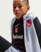 Nike Футболен екип Chelsea F.C. SE S с цип Черен/Пепеляво сиво