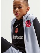 Nike Футболен екип Chelsea F.C. SE S с цип - Черен/Пепеляво сиво