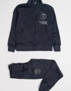 Nike Футболен екип с апликации Черен