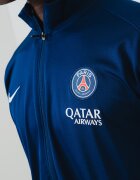 Nike Футболен екип с цип и лого Тъмносин