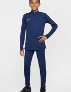 Nike Футболен панталон Dri-FIT с цип на маншетите Тъмносин