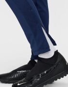Nike Футболен панталон Dri-FIT с цип на маншетите Тъмносин