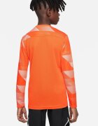Nike Футболна блуза Dri Fit Бял/Светло оранжево