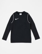 Nike Футболна блуза Dri Fit с лого Бял/Черен