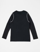 Nike Футболна блуза Dri Fit с лого Бял/Черен