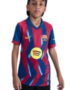 Nike Футболна тениска Dri Fit FC Barcelona - Червен/Тъмносин