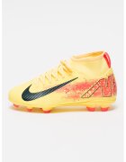 Nike Футболни обувки Superfly 10 Club - Черен/Жълт/Оранжев