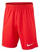 Nike Футболни шорти Park III с Dri-FIT Бял/Аленочервен