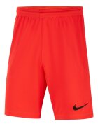 Nike Футболни шорти Park III с Dri-FIT Черен/Оранжев