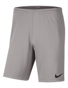 Nike Футболни шорти Park III с Dri-FIT Черен/Сив