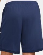 Nike Футболни шорти с връзка Тъмносин