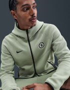 Nike Футболно худи Chelsea FC Tech с цип Бледозелен