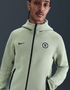 Nike Футболно худи Chelsea FC Tech с цип Бледозелен