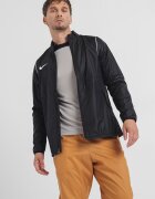 Nike Футболно яке с контрастно лого Бял/Черен