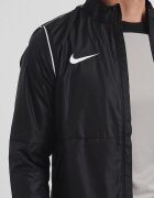 Nike Футболно яке с контрастно лого Бял/Черен