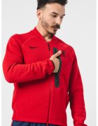 Nike Футболно яке с ръкави реглан - Червен/Черен
