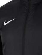 Nike Футболно яке с цип и лого Черен