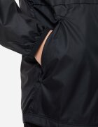 Nike Футболно яке с цип и лого Черен