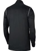 Nike Футболно яке с цип и лого Черен