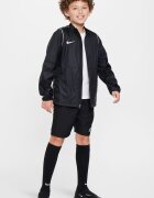 Nike Футболно яке с цип и лого Черен