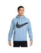 Nike Hanorac Therma-FIT Swoosh PO 51190 - Бял/Светлосин