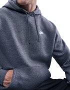 Nike Худи Club с джоб кенгуру Антрацитно сиво