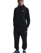 Nike Худи Club с джоб кенгуру Черен