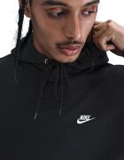 Nike Худи Club с джоб кенгуру Черен