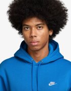 Nike Худи Club с джоб кенгуру Кралско Синьо