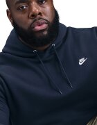 Nike Худи Club с джоб кенгуру Тъмносин