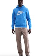 Nike Худи Club с лого Бял/Ледено синьо