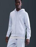 Nike Худи Club с цип и лого Пастелносин