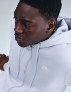Nike Худи Club с цип и лого Пастелносин