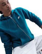 Nike Худи Club с цип и лого Петролно синьо