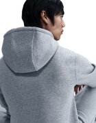 Nike Худи Club с цип и лого Сив меланж