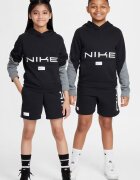 Nike Худи Multisport с джоб кенгуру Бял/Черен/Сив