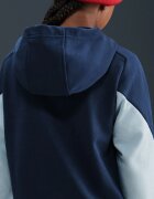 Nike Худи Multisport с джоб кенгуру Тъмносин/Мръснобял