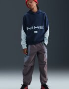 Nike Худи Multisport с джоб кенгуру Тъмносин/Мръснобял